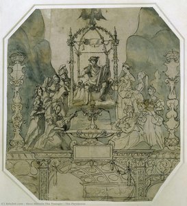 El Parnaso — Hans Holbein El Joven, Northern Renaissance