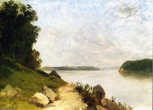 A View Of Lake George — John Frederick Kensett