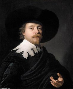 Portrait Of A Gentleman — Gerard Van Honthorst