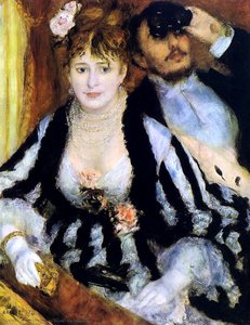 Das Theaterbox — Pierre-auguste Renoir