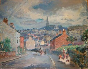 View Of Knaresborough — Albert Walker
