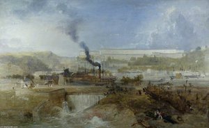 Clifton From The Overfall Dam — James Baker Pyne