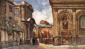 The Old Ashmolean Museum And Sheldonian Theatre — John Fulleylove