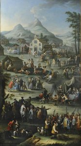 Festivities At A Sardinian Sanctuary — Giovanni Michele Graneri