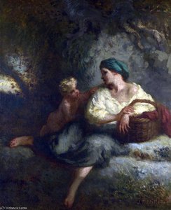 El Susurro — Jean-françois Millet