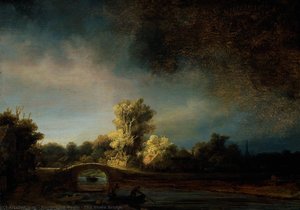 El Puente Piedra — Rembrandt Peale