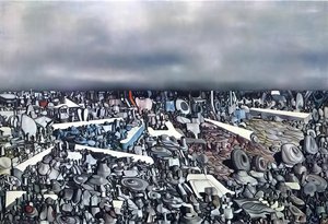 Multiplicación De Los Arcos — Yves Tanguy, Surrealismo