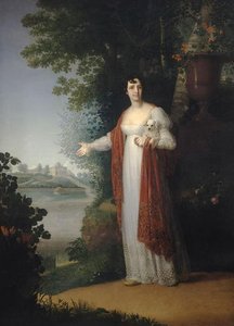 Portrait Of D.a. Derzhavina — Vladimir Lukich Borovikovsky
