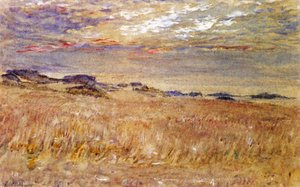 The Land Near The Sea — William Mctaggart, Impressionism