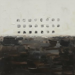 Ephemeral Grids Above The Weight Of Silent, Sculptural Earth And Shadow — Laurent Fabre, Neo-abstract Art