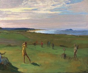 The Golf Course, North Berwick 1 — Sir John Lavery