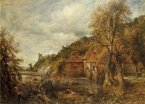 Arundel Mill And Castle — John Constable, Romanticism