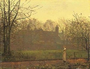 The Chill Of Autumn — John Atkinson Grimshaw, Romanticism