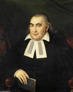 Portrait Of A Pastor — Johann Baptist Lampi