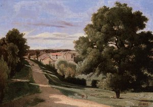 Little Chaville — Jean-baptiste-camille Corot