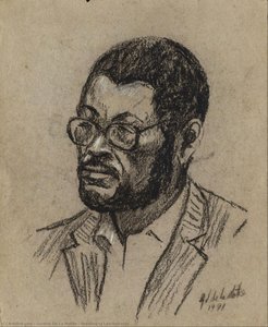 Drawing of Len Garrison