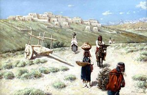 Near Laguna Pueblo — John Hauser