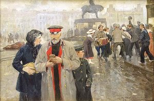 On The Streets Of Petrograd — Ivan Vladimirov