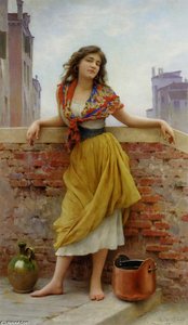 Die Wassertragerin — Eugen Von Blaas