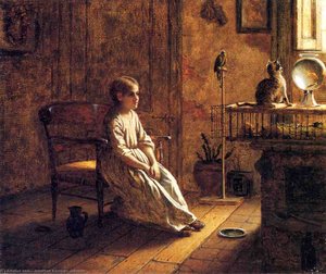 A Child's Menagerie — Jonathan Eastman Johnson
