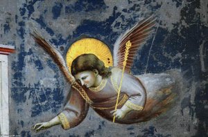 Scenes From The Life Of Christ: 3. Presentation At The Temple (detail) — Giotto Di Bondone
