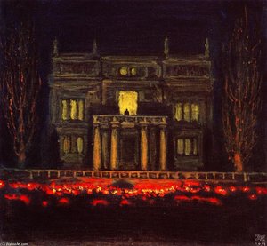Torchlight Procession — Franz Ritter Von Stuck