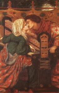 King Rene's Honeymoon — Dante Gabriel Rossetti, Pre-raphaelite