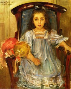 Portrait Of Sophie Cassirer — Lovis Corinth, Expressionism
