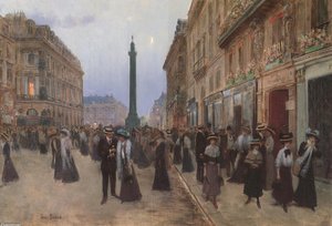 La Rue De La Paix — Jean Georges Béraud