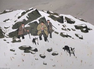 Hill Farmers — John Kyffin Williams