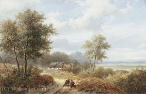 Wood Gatherers — Hendrik Pieter Koekkoek