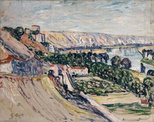 Vue De La Vallée De La Seine — Georgette Agutte