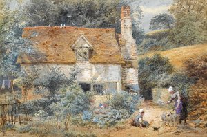 The Cottage — Myles Birket Foster