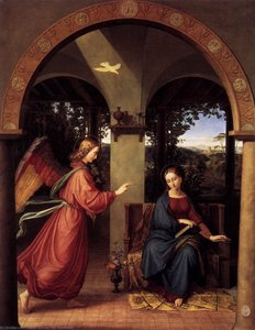 Annunciation — Julius Schnorr Von Carolsfeld, Romanticism