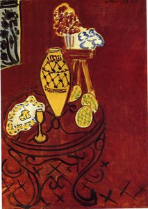 Innenraum In Venetianer Rot — Henri Matisse