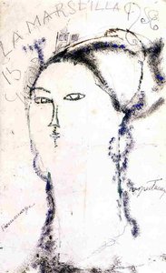 Madame Othon Friesz, La Marseillaise — Amedeo Clemente Modigliani