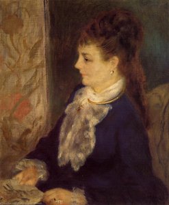Portrait Of An Anonymous Sitter — Pierre-auguste Renoir, Impressionism