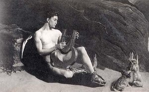 Orpheus, (painting) — George De Forest Brush