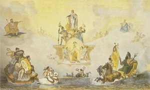 Escenario Para La Historia Del Ballet — Jean-baptiste Debret