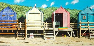 Beach Huts — Andrew Potter