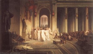Der Tod Des Caesar — Jean-léon Gérôme