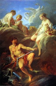 Venus Demanding Arms From Vulcan F — François Boucher