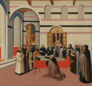 The Death Of Saint Anthony — Master Of The Osservanza