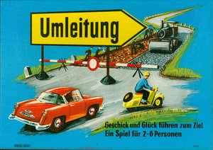 Board Game: Umleitung — Jacob Wolf Spier And Sons