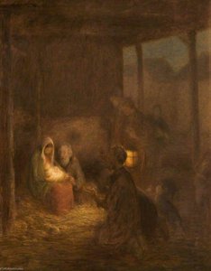 There Was No Room In The Inn — William Edward Stott