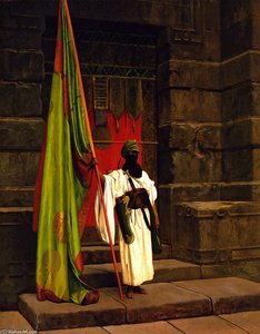 The Prophet's Standard (also Known As The Standard Bearer) — Jean-léon Gérôme
