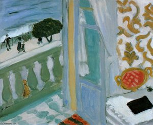Innenraum Mit Schwarzem Notizbuch — Henri Matisse