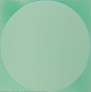 Circle Painting, Turquoise Light Blue Turquoise