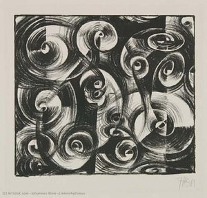 Linienrhythmus — Johannes Itten