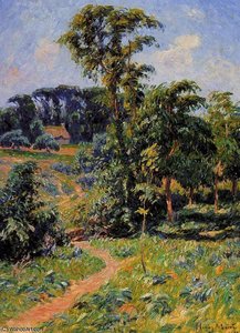 The Pen Clun Valley Clohars Caronet — Henri Moret